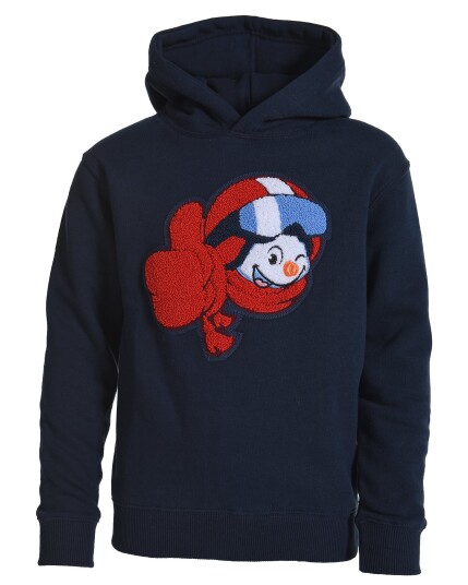 Valle Tumbs Up Hoodie JR Navy (Storlek 98/104)