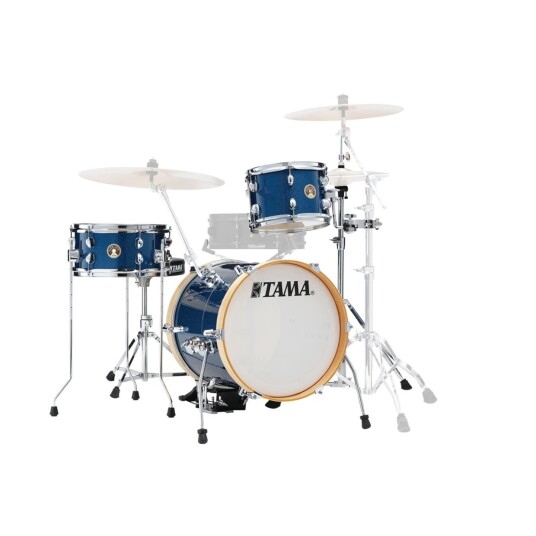 Tama Ljk36h3-Isp Club Jam Suitcase Kit 3-Del.Med Stativ, Indigo Sparkle