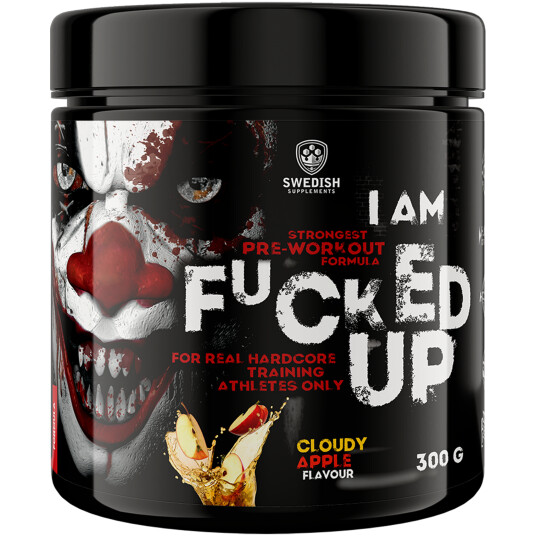 Swedish Supplements F#cked Up Joker Edition 300 g, kosttilskudd 300g Cloudy Apple