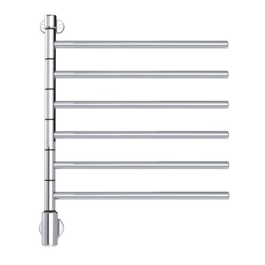 Pax Flex I 6/550 Håndkletørker 559x677 mm, Svingbar, u/timer, Rustfritt