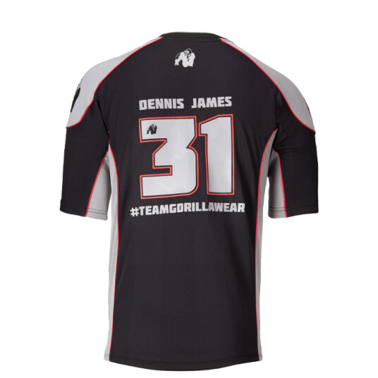 Athlete T-Shirt 2.0 Dennis James, Black/Grey Svart/Grå Medium