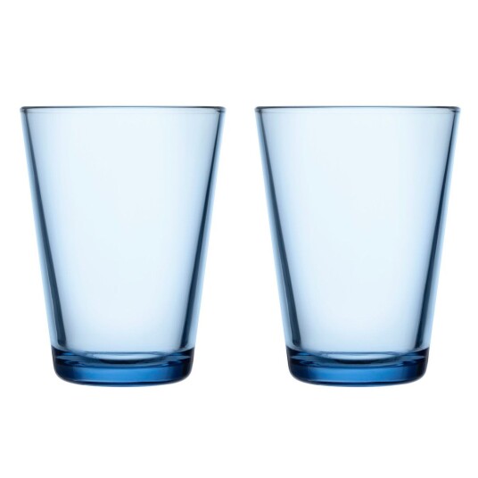 Iittala Kartio Glass 40 cl Aqua 2-pk