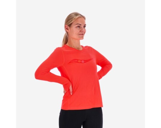 Saucony Stopwatch Graphic Long Sleeve S