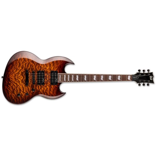 Ltd Viper-256 Dark Brun Sunburst