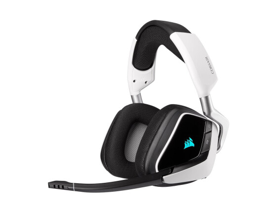 Corsair VOID RGB ELITE Trådløst Premium Gaming Headset 7.1 Hvit