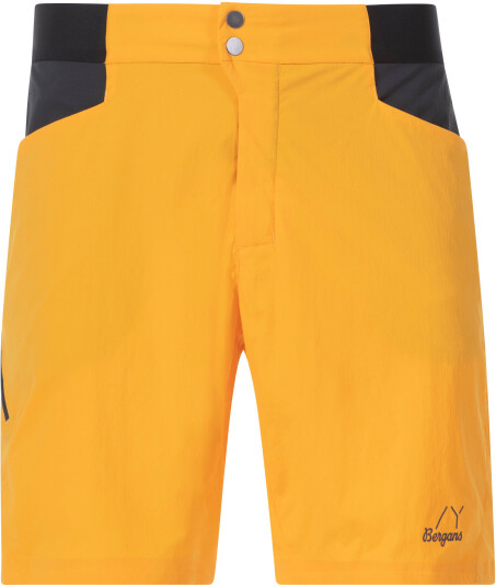 Bergans Of Norway Y Lightline Vapor Shorts Herre Mango Yellow/Dark Shadow Grey 54