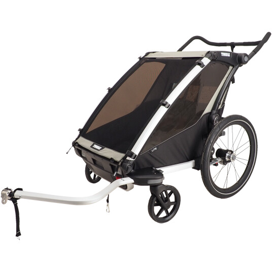 Thule Chariot Lite 2 biketrailer w/strollerkit, sykkelvogn STD Agave