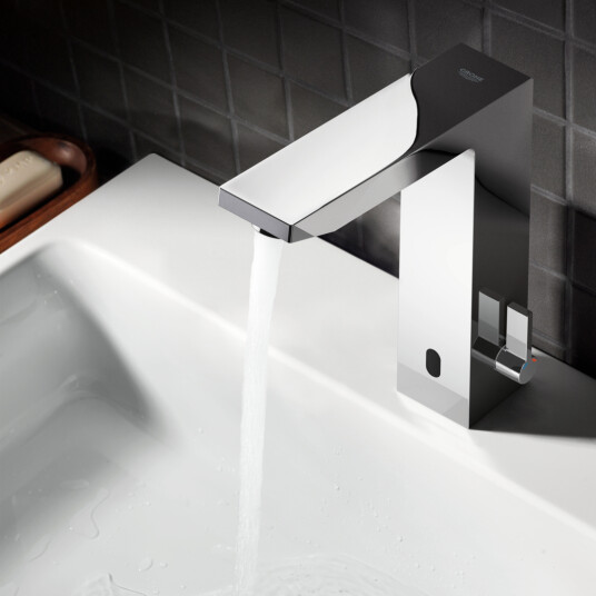 GROHE EUROCUBE E 6V BERØRINGSFRITT SERVANTBATTERI