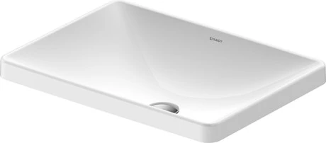 Duravit D-Neo Servant 600x435 mm, Hvit med WondelGliss