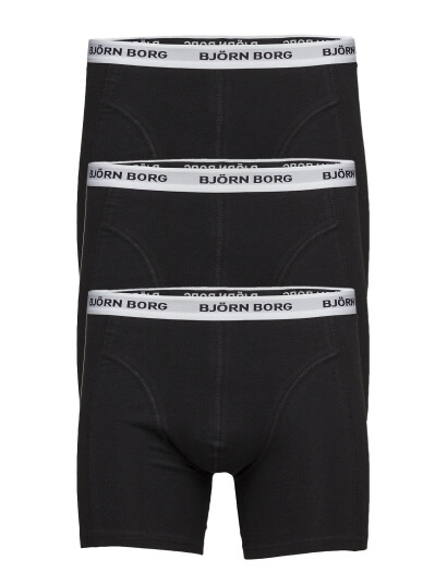 Björn Borg Cotton Stretch Boxer 3P Black Björn Borg MULTIPACK 1 S