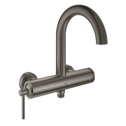 Grohe Atrio 1-greps badekarbatteri Brushed Hard Graphite