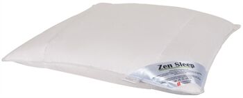 Zen Sleep Dunpute - 60x63 cm - 4-Kammer pute med moskusandedun - "Medium" pute - Zen Sleep