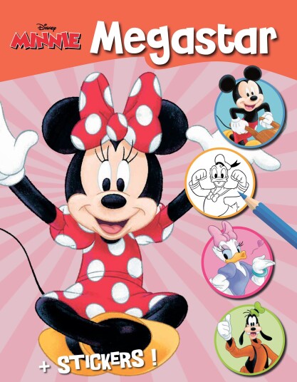 Disney - Megastar Colouringbook - Minnie Mouse