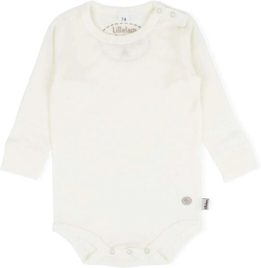 Lillelam Ullbody Baby   Tynn Ull, 100% Merino - Hvit