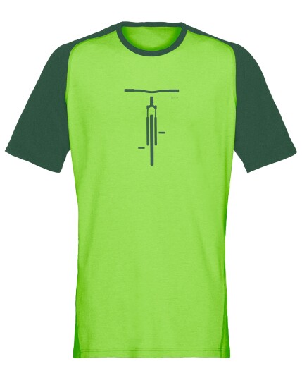 Norrøna Fjørå Equaliser Lightweight T-Shirt M Bamboo Green (Storlek L)