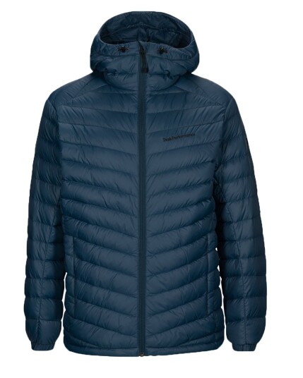 Peak Performance Frost Down Hood Jacket M Blue Steel (Storlek L)