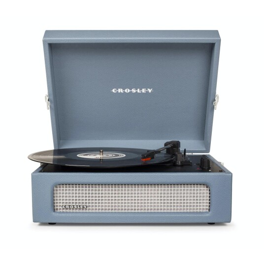 Crosley Voyager Turntable To-veis Bluetooth Washed Blue