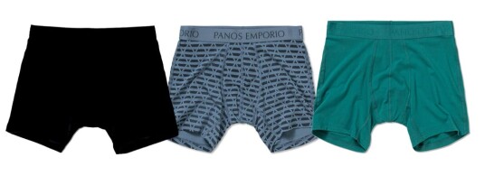 Panos Emporio Man Pe 3pk Base Bamboo Boxer Black/bluesteel Element-black/teal Green XL