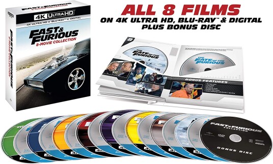 Fast & Furious: 8Movie Collection