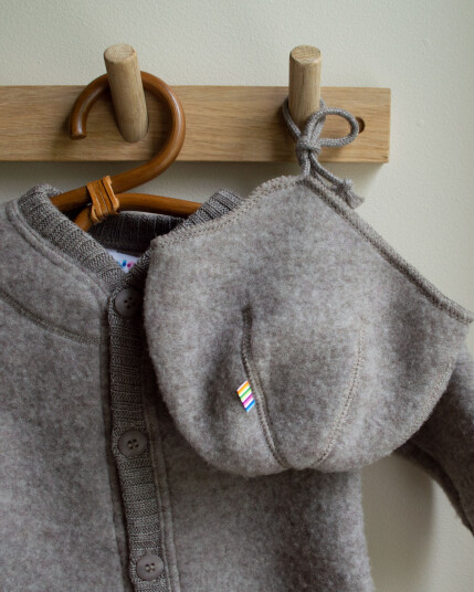 Joha   Babylue I Tykk Ullfleece - 100% Merino - Sesam Mel.