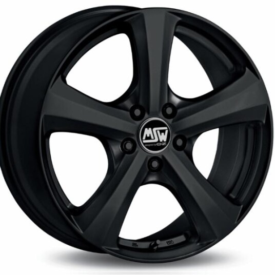 Msw 19 Matt Black 7x16 5x108 ET45 B73.1