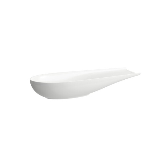 ILBAGNOALESSI Toppmontert Servant 100x38 cm, Vendbar, u/overløp, Hvit LCC