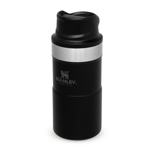 Stanley Classic Trigger-Action Mug 250ml matte black pebble