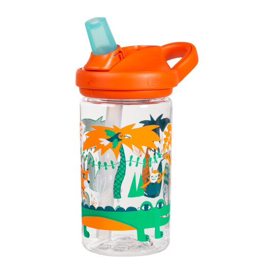 Camelbak Eddy+ Kids 0,4L Jungle Animals, drikkeflaske 0,4L Jungle Animals