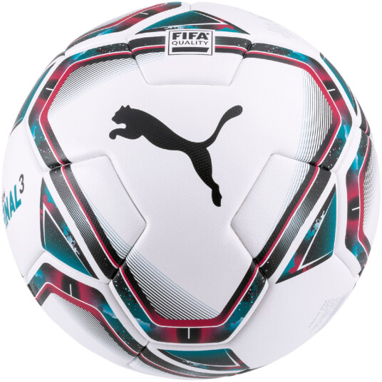 Puma teamFINAL 21.3 FIFA Quality Ball size 4, fotball 4 Puma White-rose Red-