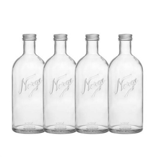 Hadeland Glassverk Norgesflasken 750ml 4pk Norgesglasset