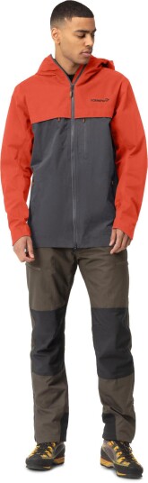 Norrøna Men's Svalbard Cotton Jacket Oransje XL Man