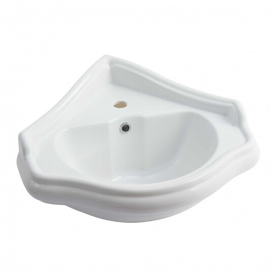 Lavabo Retro Hjørneservant 575x580 mm, Hvit