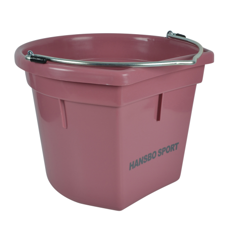 Hansbo Sport bøtte med flat side 20 L - Rosa