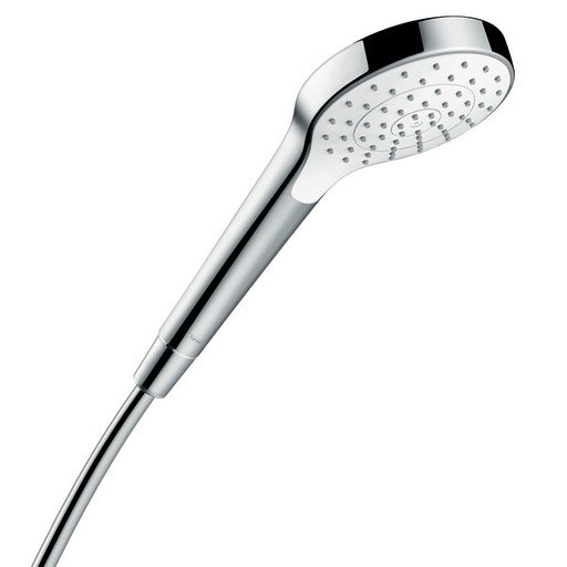 Hansgrohe Croma Select S 1jet hånddusj krom/hvit