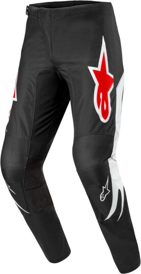 Alpinestars Fluid Lucent Motocross bukser 28 Svart Hvit