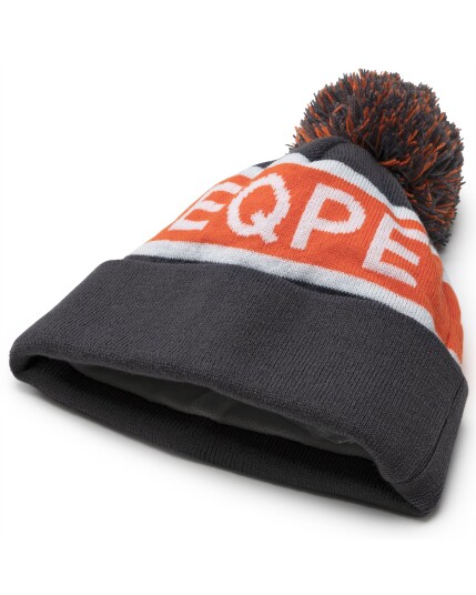 EQPE Åppås Fleece Hat Essential Grey/White/Orange