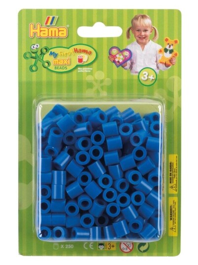 Hama Ironing Beads Maxi Blå 250 pcs.