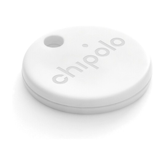 CHIPOLO ONE BLUETOOTH NØKKELFINNER, HVIT