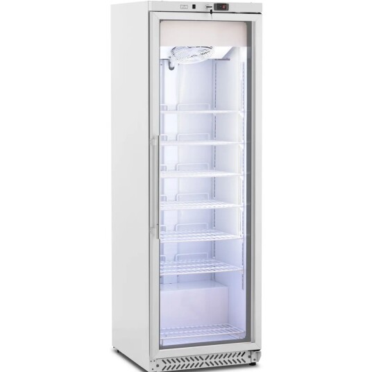 Royal Catering Fryser  380 L  Royal Catering  glassdør  White  kjølemiddel R290 RCLK-F380GB