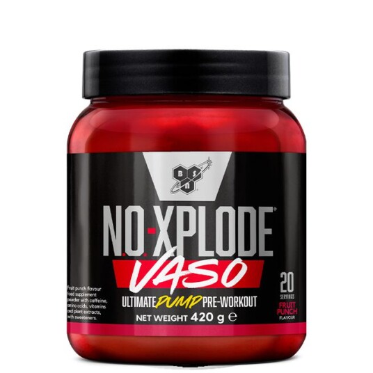 N.O.-Xplode Vaso PWO 420 g, Fruit Punch