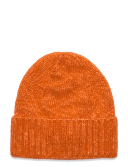 Becksöndergaard Lenny Beanie Orange Becksöndergaard ORANGE PEPPER ONE SIZE