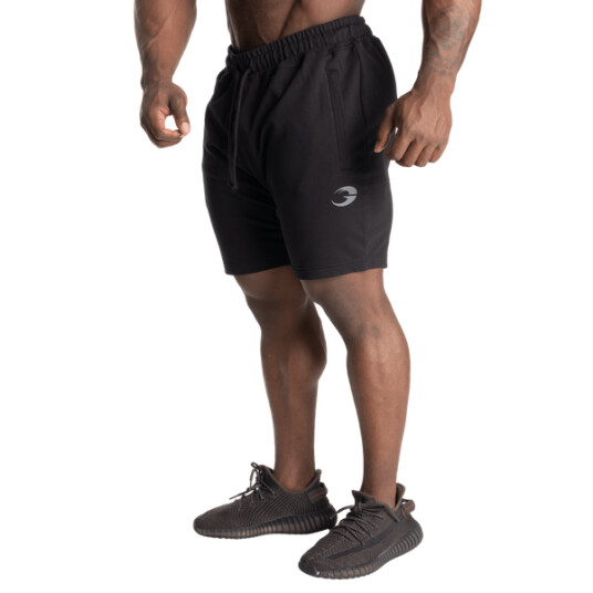 Gasp Tapered Sweatshorts, sort OUTLET