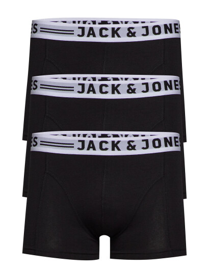 Jack & Jones Sense Trunks 3-Pack Noos Black Jack & J S BLACK S , M , L , XL , XXL