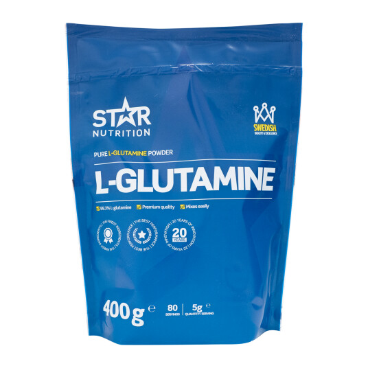 Star Nutrition L-glutamine, 400 G, L-glutamin pulver 400g STD