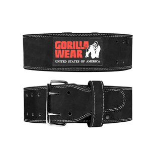 4 Inch Powerlifting Belt, black, small/medium