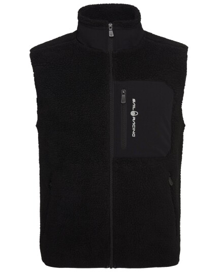 Sail Racing Bowman Pile Zip Vest M Carbon (Storlek L)