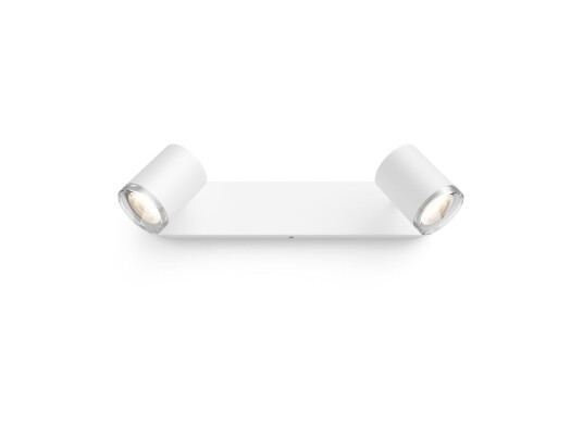 Philips Hue Adore Bathroom spotlampe, 2x5W (hvit)