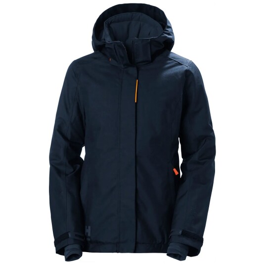 HH Workwear Workwear Helly Hansen Dame Luna Fôret Vinterjakke Marineblå M