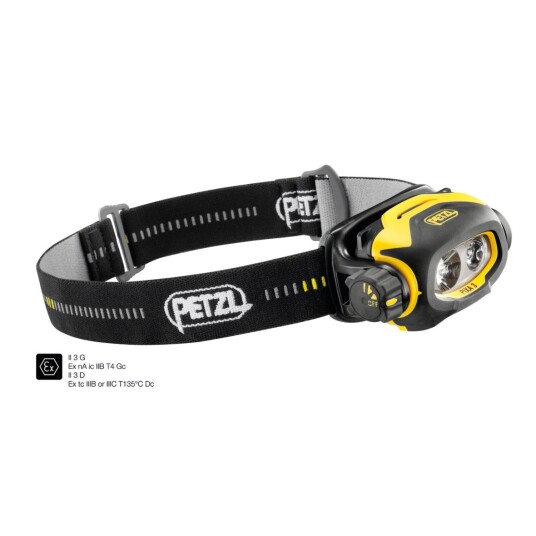 Petzl hodelykter PIXA 3 hodelykt Svart/gul 1 stykke SET-E78CHB-2 Svart/gul