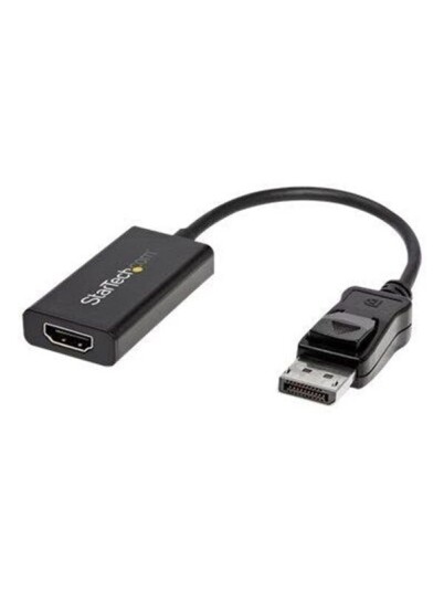 StarTech.com DisplayPort to HDMI Adapter - HDR 4K 60Hz - DP to HDMI Dongle - video adapter - DisplayPort / HDMI - 25.16 cm